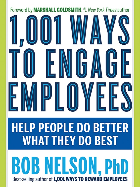 Front cover_1,001 Ways To Engage Employees