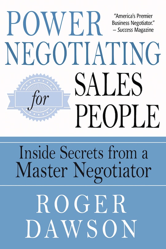 Front cover_Power Negotiating For Salespeople