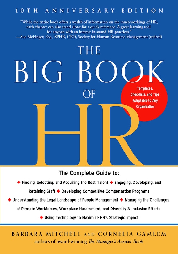 Front cover_The Big Book Of Hr, 10th Anniversary Edition