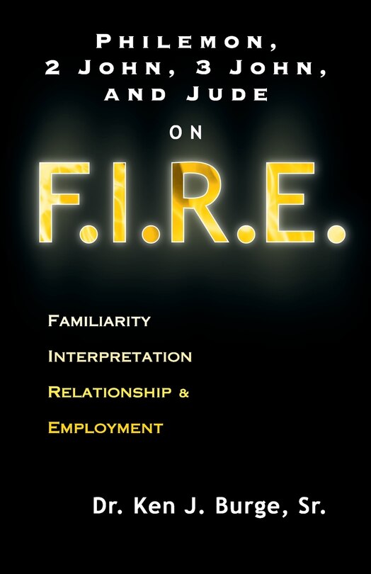 Front cover_Philemon, 2 John, 3 John, and Jude on F.I.R.E.