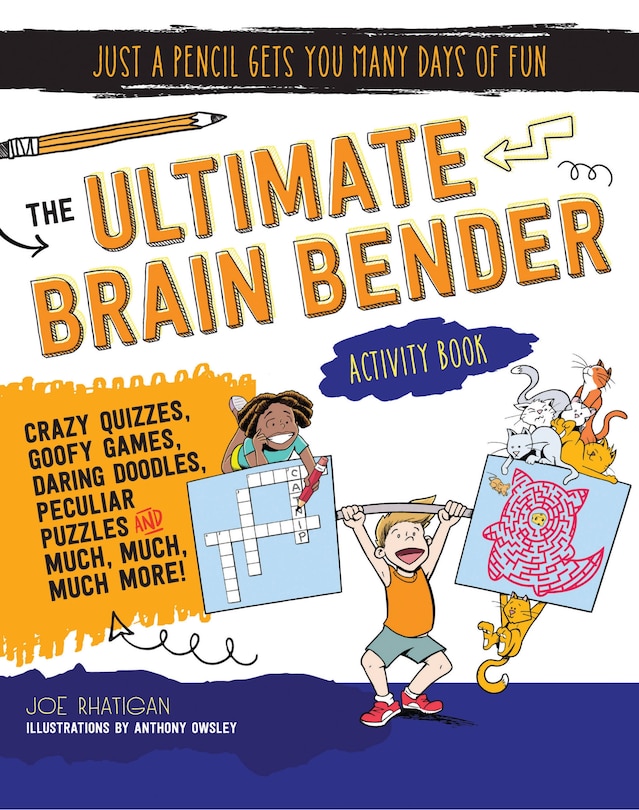 Front cover_The Ultimate Brain Bender Activity Book