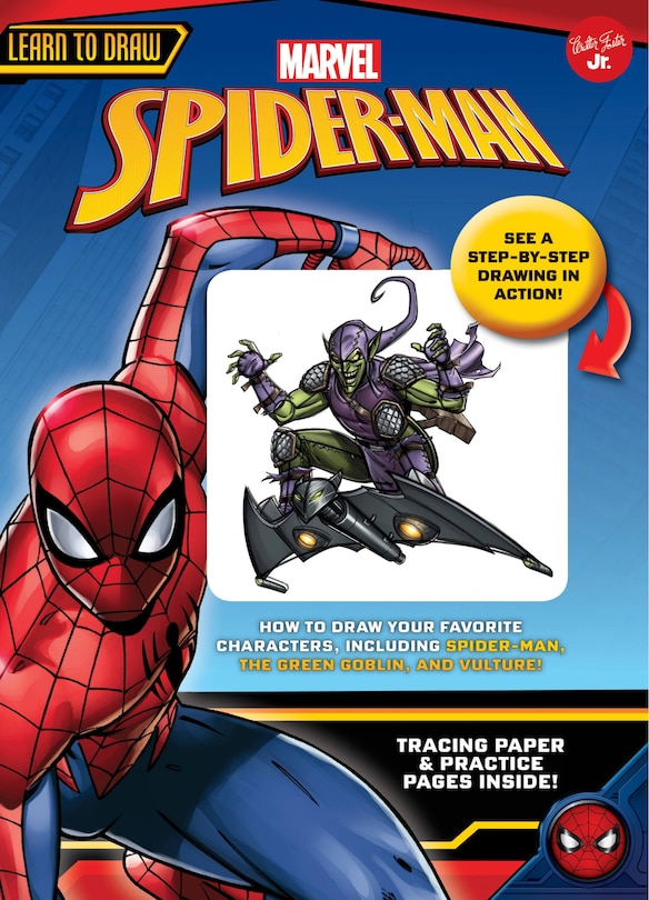 Couverture_LEARN TO DRAW MARVEL SPIDERMAN