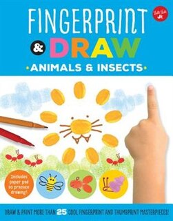 Couverture_FINGERPRINT & DRAW ANIMALS & INSECTS
