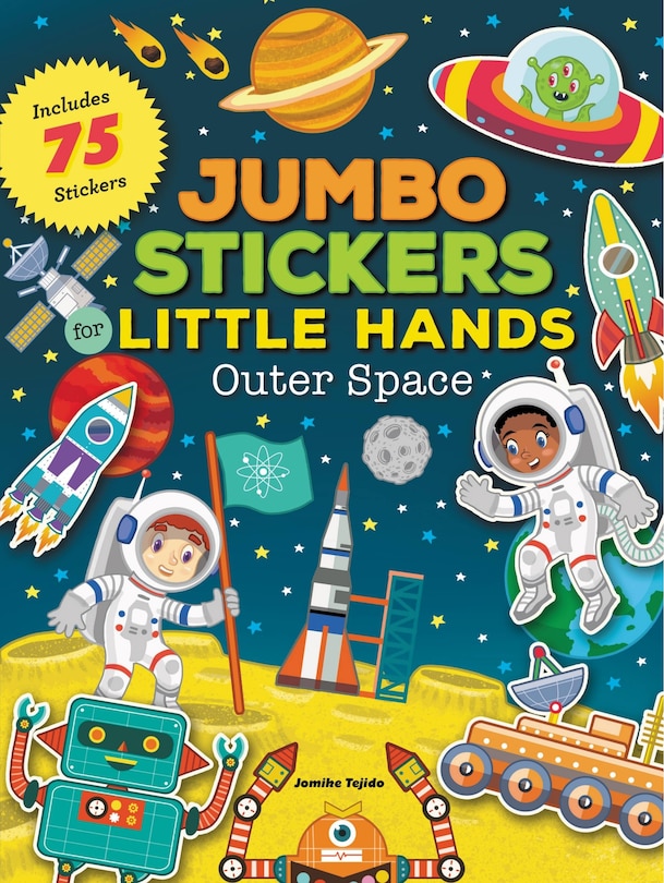 Front cover_Jumbo Stickers For Little Hands: Outer Space