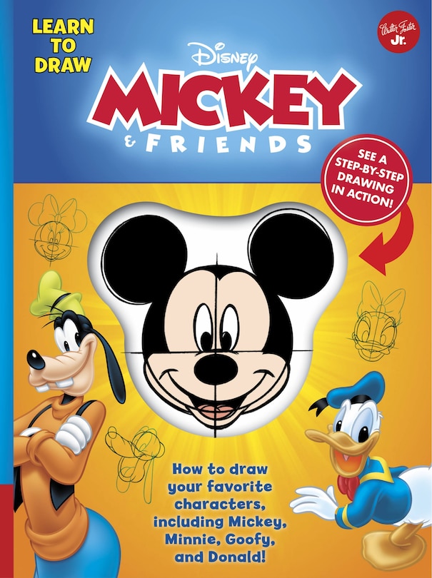 Front cover_Learn To Draw Disney Mickey & Friends