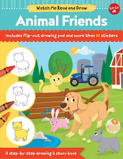 Front cover_Watch Me Read and Draw: Animal Friends