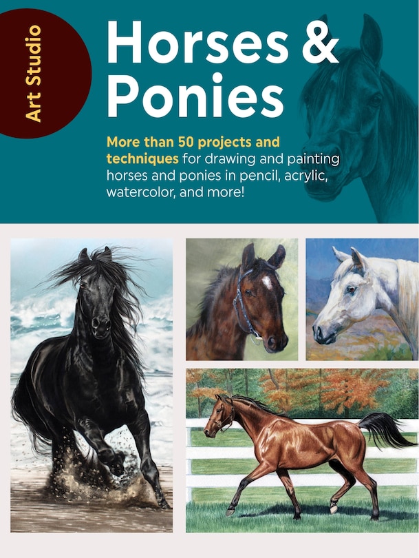 Couverture_Art Studio: Horses & Ponies