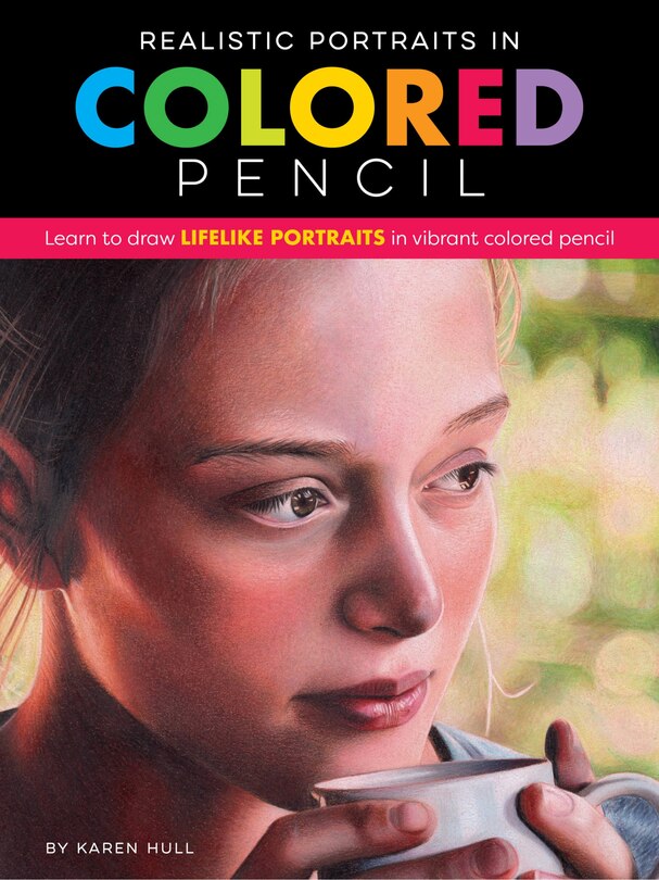 Couverture_Realistic Portraits In Colored Pencil
