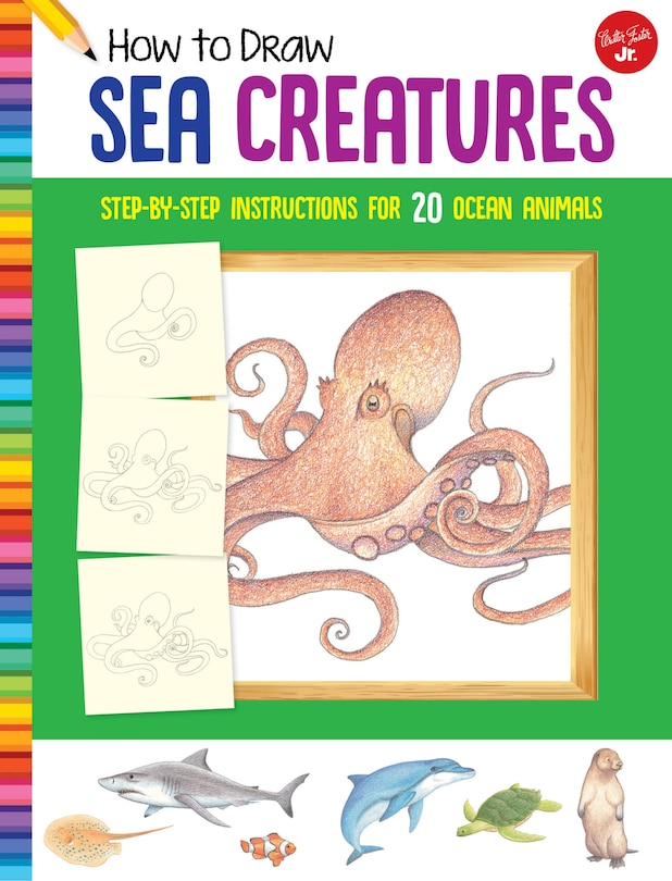 Couverture_How To Draw Sea Creatures