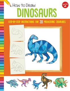 Couverture_How To Draw Dinosaurs