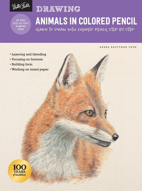Couverture_Drawing: Animals In Colored Pencil