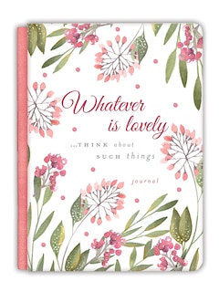 Couverture_Whatever Is Lovely Gratitude Journal