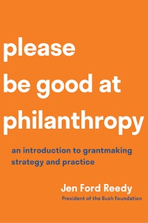 Couverture_Please Be Good at Philanthropy