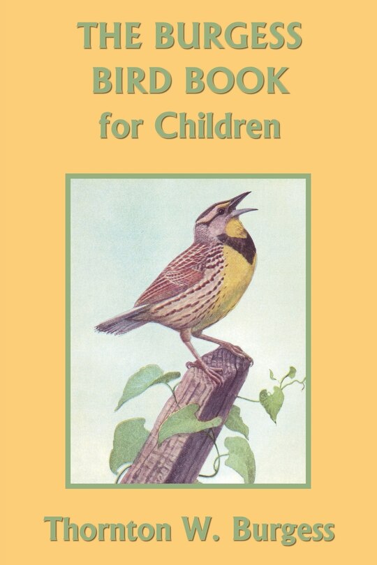 Front cover_The Burgess Bird Book for Children (Black and White Edition) (Yesterday's Classics)