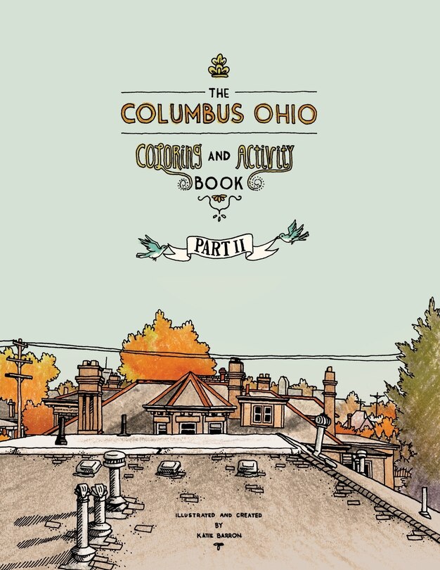 Front cover_The Columbus Ohio Coloring and Activity Book Part II