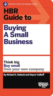 Front cover_HBR Guide to Buying a Small Business