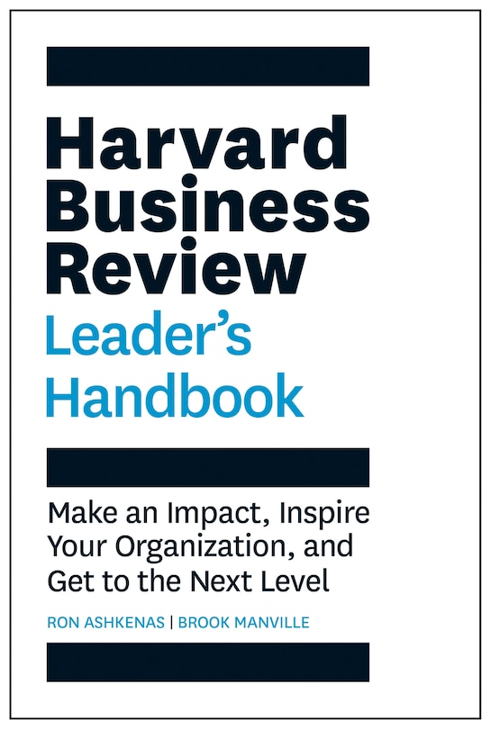 Front cover_Harvard Business Review Leader's Handbook