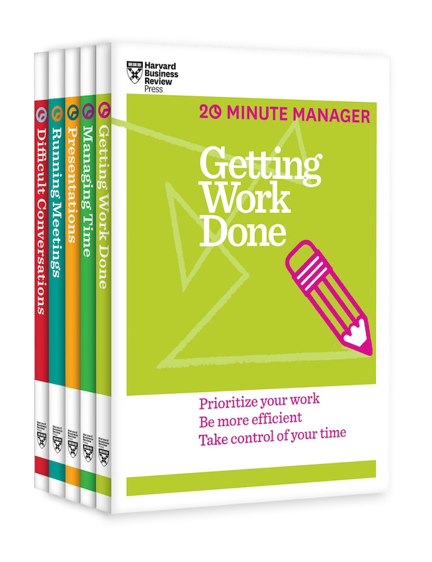 Front cover_The HBR Essential 20-Minute Manager Collection (5 Books) (HBR 20-Minute Manager Series)