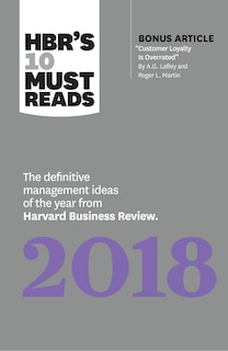 Couverture_HBR's 10 Must Reads 2018
