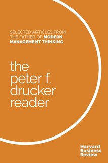 Front cover_The Peter F. Drucker Reader