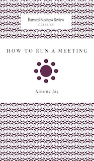 Couverture_How to Run a Meeting