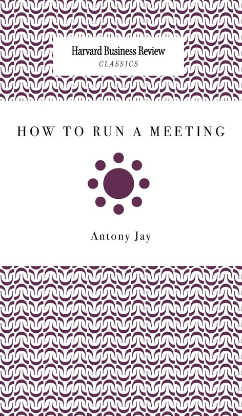 Couverture_How to Run a Meeting