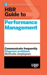 Couverture_HBR Guide to Performance Management (HBR Guide Series)