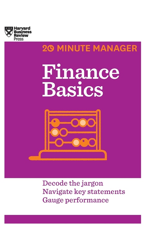 Couverture_Finance Basics (HBR 20-Minute Manager Series)