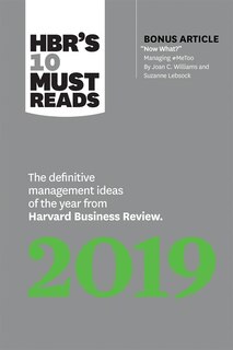 Couverture_HBR's 10 Must Reads 2019
