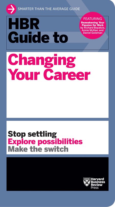 Front cover_Hbr Guide To Changing Your Career