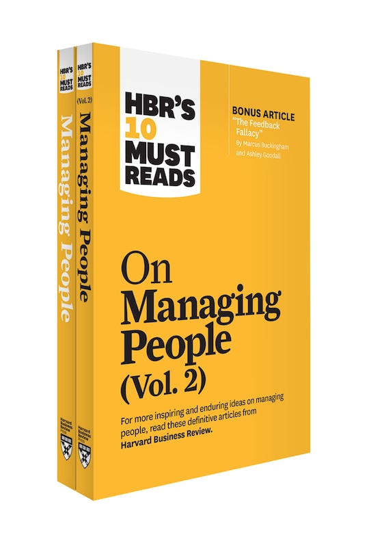 Front cover_Hbr's 10 Must Reads On Managing People 2-volume Collection