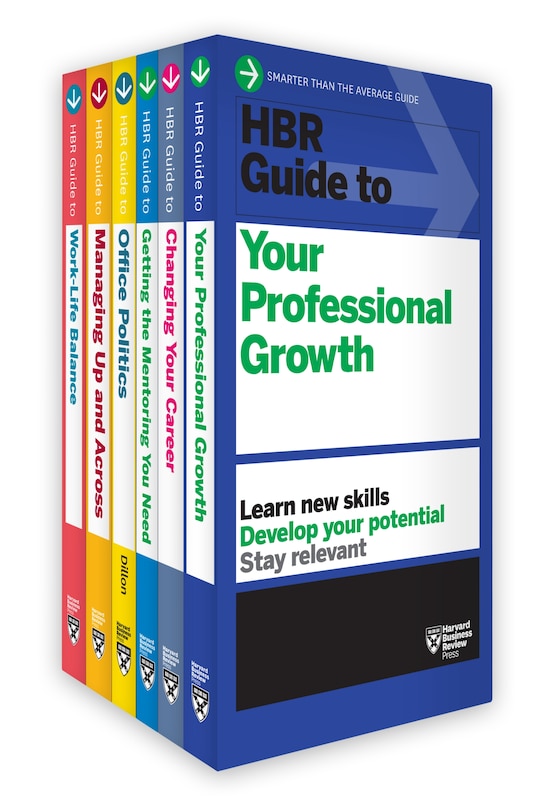 Hbr Guides To Managing Your Career Collection (6 Books)