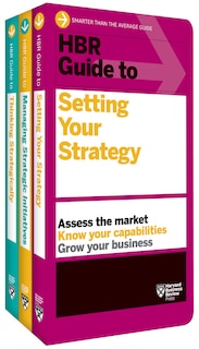 Hbr Guides To Building Your Strategic Skills Collection (3 Books)