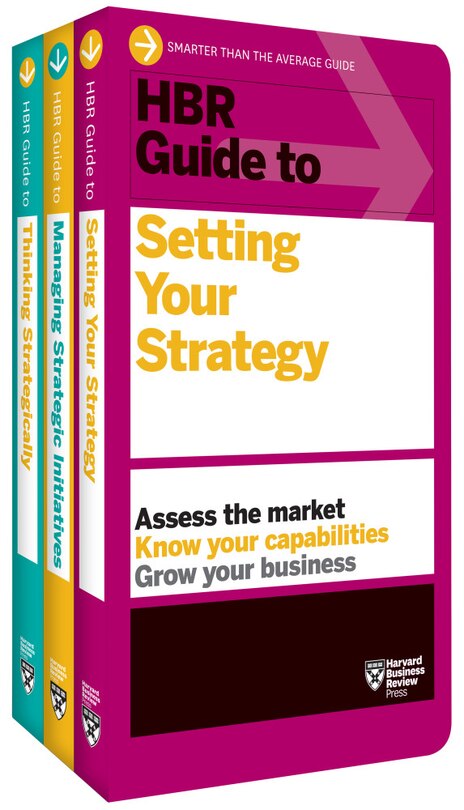 Hbr Guides To Building Your Strategic Skills Collection (3 Books)