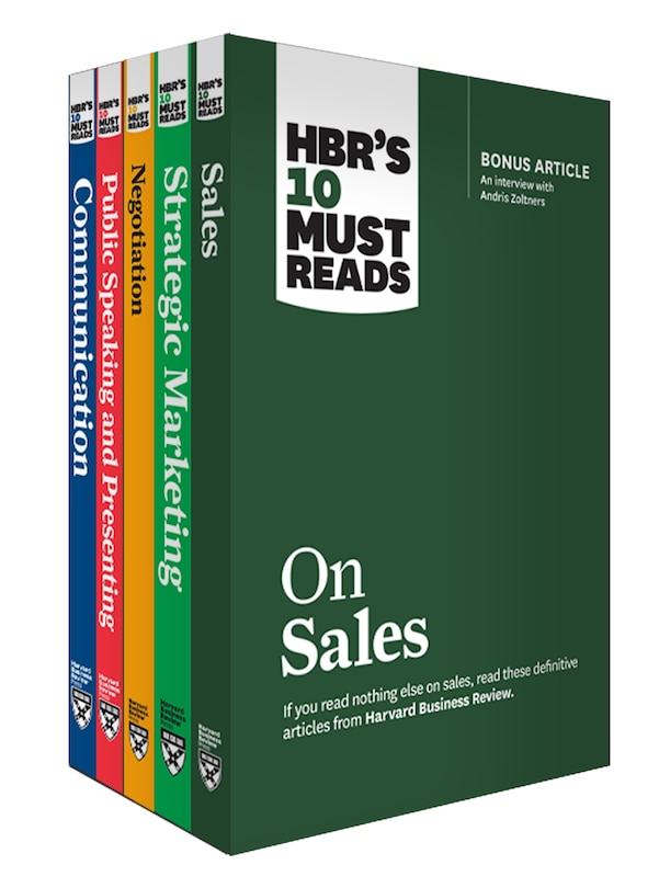 Front cover_Hbr's 10 Must Reads For Sales And Marketing Collection (5 Books)