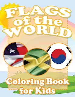 Front cover_Flags of the World Coloring Book for Kids