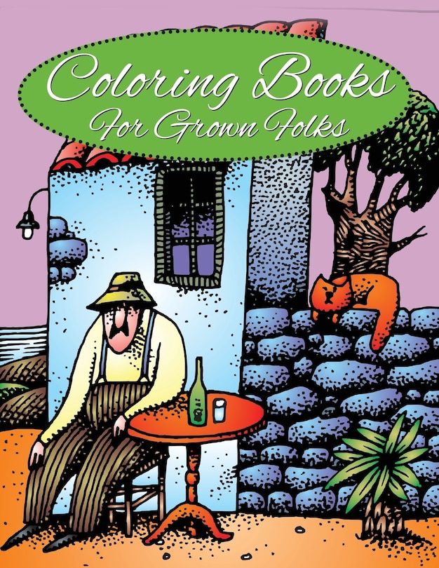 Couverture_Coloring Books for Grown Folks