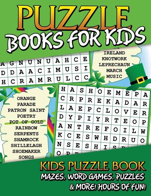 Front cover_Puzzle Books for Kids (Kids Puzzle Book