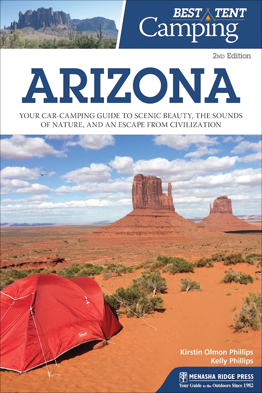 Front cover_Best Tent Camping: Arizona