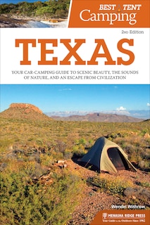 Front cover_Best Tent Camping: Texas