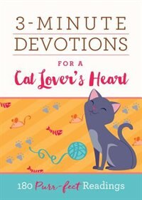 Couverture_3-minute Devotions For A Cat Lover's Heart