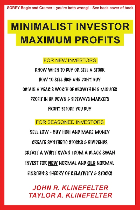 Couverture_Minimalist Investor Maximum Profits