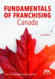 Front cover_Fundamentals of Franchising - Canada, Second Edition