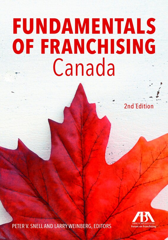 Front cover_Fundamentals of Franchising - Canada, Second Edition