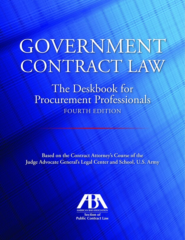 Front cover_Government Contract Law