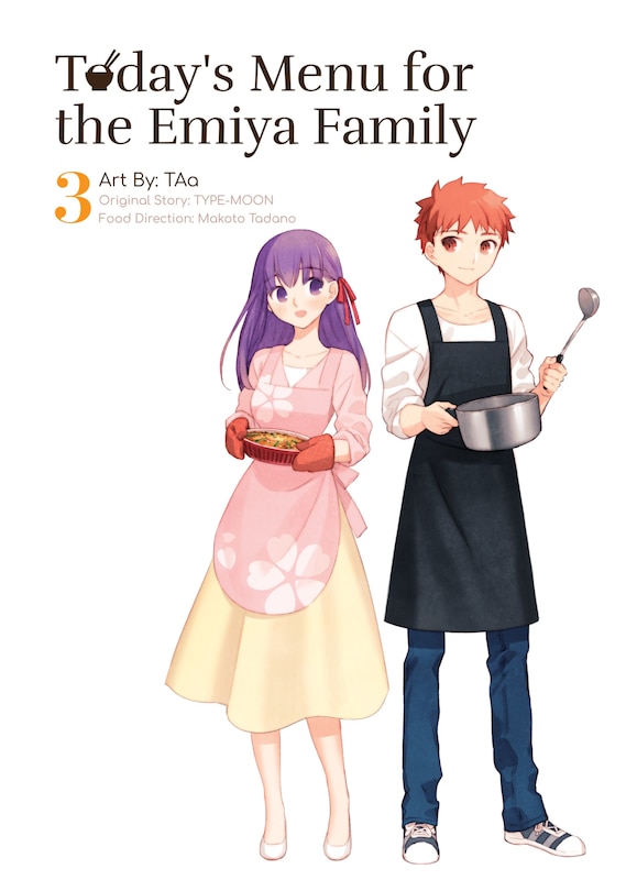 Front cover_Today's Menu For The Emiya Family, Volume 3