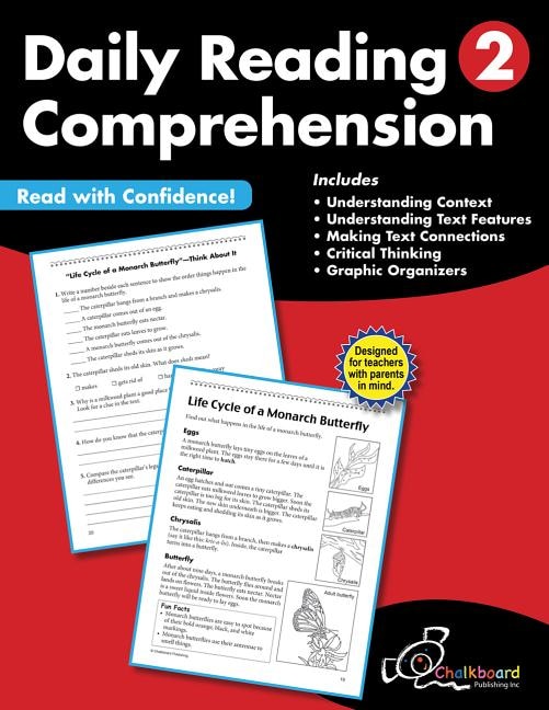 Front cover_Daily Reading Comprehension Grade 2