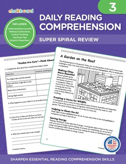 Front cover_Daily Reading Comprehension Grade 3
