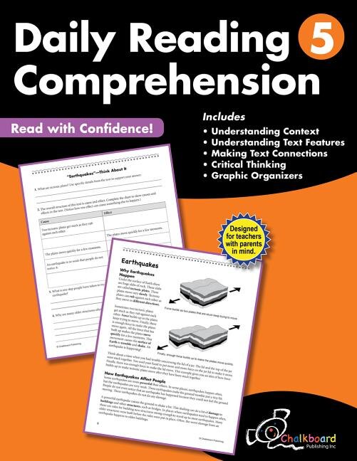 Front cover_Daily Reading Comprehension Grade 5