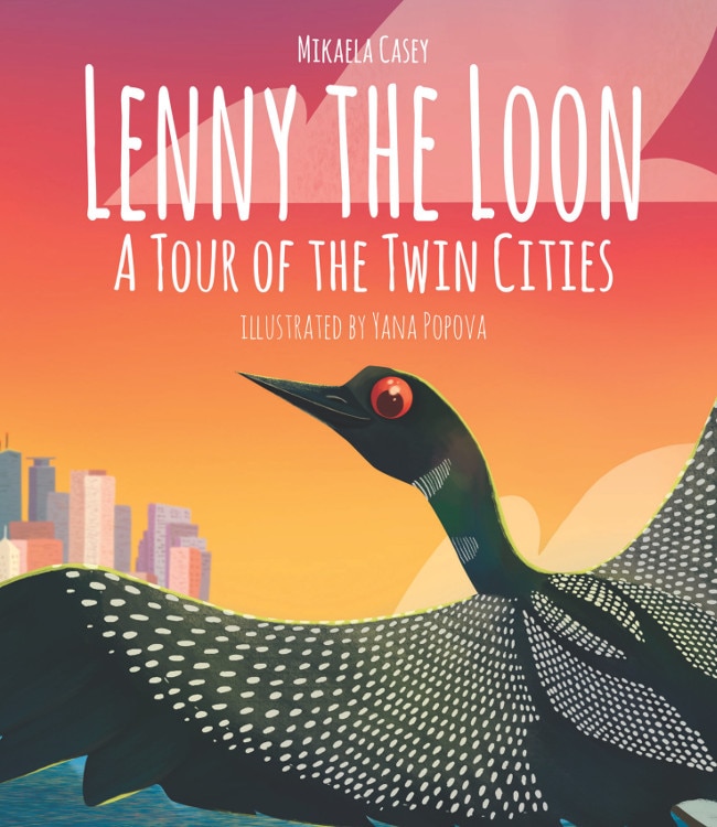 Front cover_Lenny the Loon: A Tour of the Twin Cities